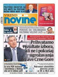 Dnevne novine - broj 2789, 19. sep 2020.