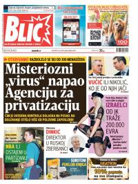 Blic - broj 6237, 25. jun 2014.