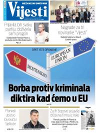 Vijesti - broj 7398, 10. nov 2018.