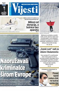 Vijesti - broj 8352, 11. jul 2021.