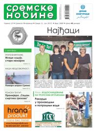 Sremske Novine - broj 2680, 11. jul 2012.