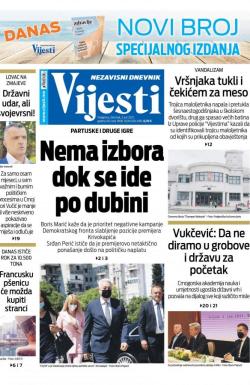 Vijesti - broj 8314, 3. jun 2021.