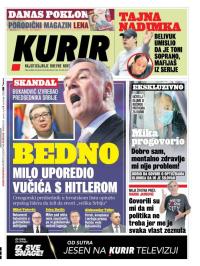 Kurir - broj 2721, 12. sep 2021.