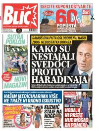 Blic - broj 8054, 22. jul 2019.