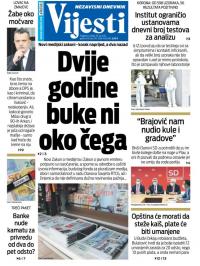 Vijesti - broj 8012, 29. jul 2020.