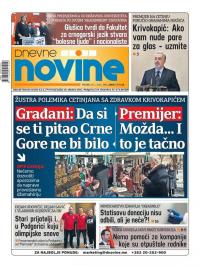 Dnevne novine - broj 2899, 29. jan 2021.