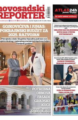 Novosadski reporter - broj 509, 15. nov 2024.