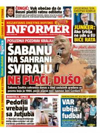 Informer - broj 2079, 22. feb 2019.