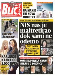 Blic - broj 7290, 2. jun 2017.