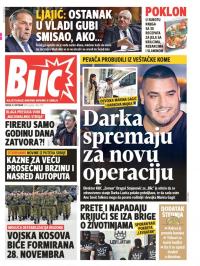 Blic - broj 7799, 31. okt 2018.