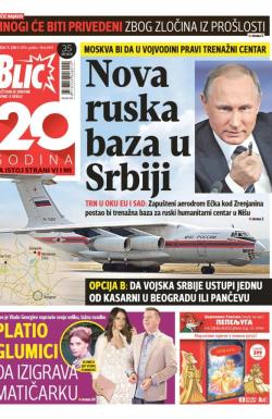 Blic - broj 6945, 15. jun 2016.