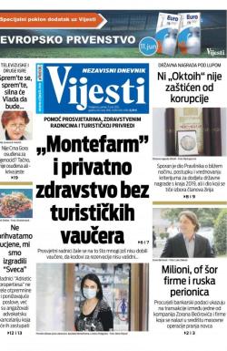 Vijesti - broj 8322, 11. jun 2021.