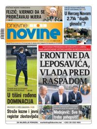 Dnevne novine - broj 2962, 13. apr 2021.