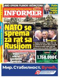 Informer - broj 3020, 25. mar 2022.