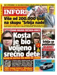 Informer - broj 3377, 26. maj 2023.