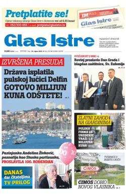 Glas Istre - broj 255, 16. sep 2022.