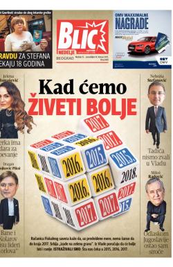 Blic - broj 6469, 15. feb 2015.