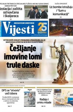 Vijesti - broj 8861, 11. dec 2022.