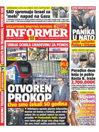 Informer - broj 3504, 21. okt 2023.