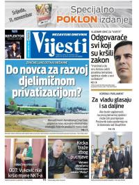 Vijesti - broj 8116, 10. nov 2020.