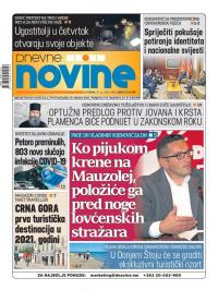 Dnevne novine - broj 2833, 10. nov 2020.