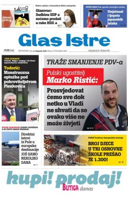 Glas Istre - broj 278, 8. okt 2020.