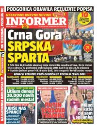 Informer - broj 3806, 16. okt 2024.