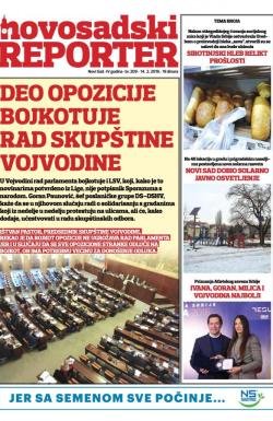 Novosadski reporter - broj 209, 14. feb 2019.