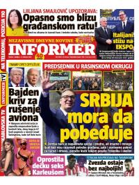 Informer - broj 3894, 1. feb 2025.