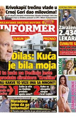 Informer - broj 2618, 28. nov 2020.