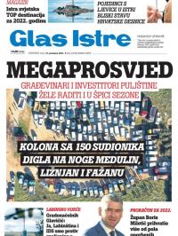 Glas Istre - broj 345, 15. dec 2021.