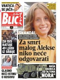 Blic - broj 7345, 27. jul 2017.