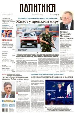 Politika - broj 39700, 10. jun 2024.