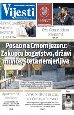 Vijesti - broj 7534, 29. mar 2019.