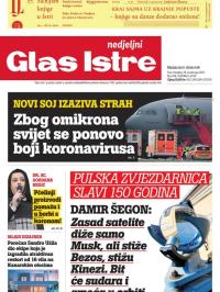 Glas Istre - broj 328, 28. nov 2021.