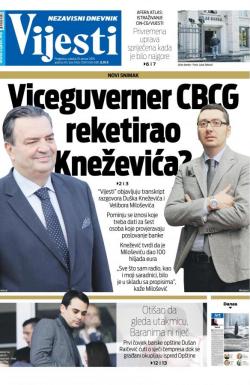 Vijesti - broj 7465, 19. jan 2019.