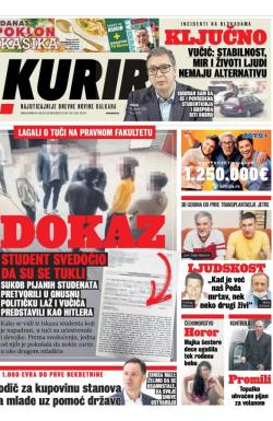 Kurir - broj 3913, 17. jan 2025.