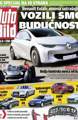 Auto Bild - broj 95, 31. okt 2014.