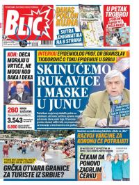 Blic - broj 8318, 22. apr 2020.