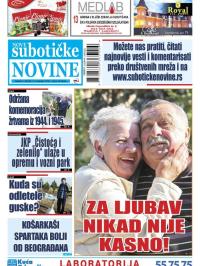 Nove Subotičke novine - broj 89, 9. nov 2018.