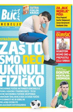 Blic - broj 8272, 1. mar 2020.