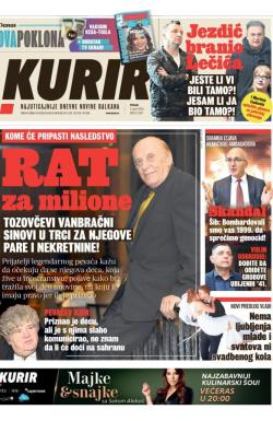 Kurir - broj 2567, 9. apr 2021.