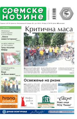 Sremske Novine - broj 2730, 26. jun 2013.