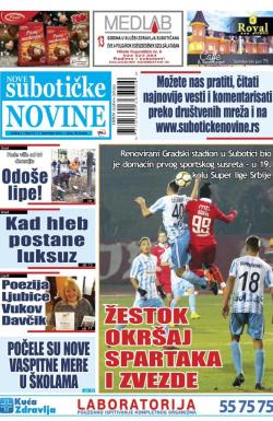 Nove Subotičke novine - broj 93, 7. dec 2018.