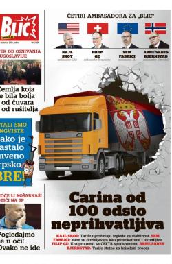 Blic - broj 7831, 2. dec 2018.