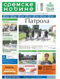 Sremske Novine - broj 2834, 24. jun 2015.