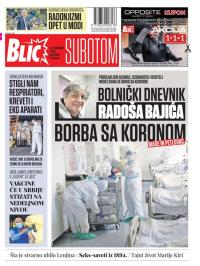 Blic - broj 8562, 26. dec 2020.