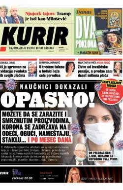 Kurir - broj 2426, 15. nov 2020.