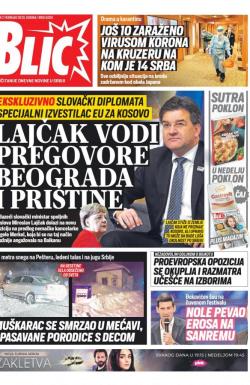 Blic - broj 8250, 7. feb 2020.