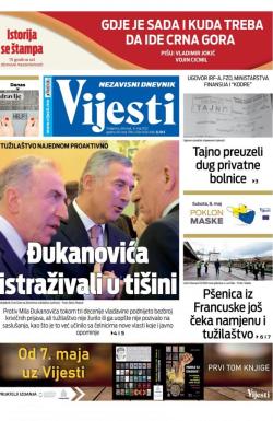 Vijesti - broj 8288, 6. maj 2021.